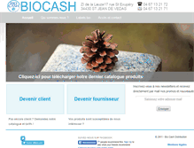 Tablet Screenshot of biocash.fr